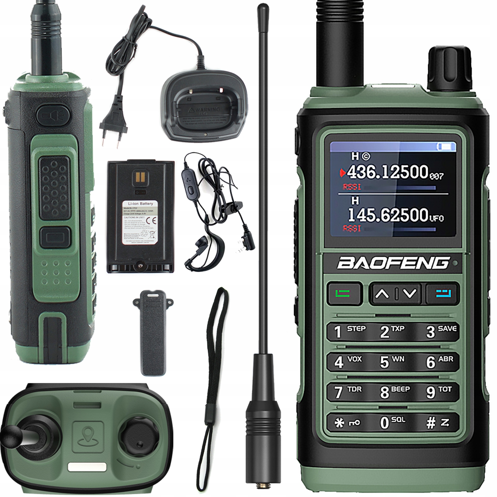 Vysielačka Baofeng UV-17M Zelená